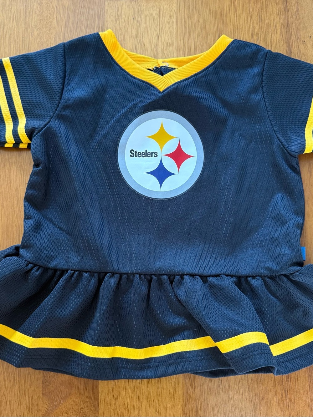 NFL Pittsburgh Steelers Football Baby Girl Dress Outfit - Size 6-12 Mos.